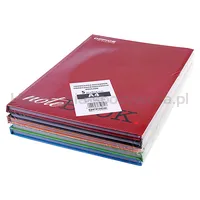 Brulion Office Products, A4, W Linie, 96 Kart., Mix Kolorów - 3