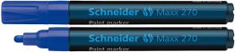 Schneider Marker olejowy Maxx 270, okrągły, 1-3mm, niebieski 
