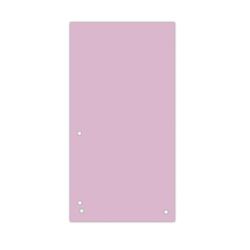 Donau Przekładki Karton 1/3 A4, 235x105mm, 100szt., jasnoróżowe 