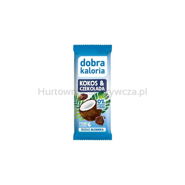 Dobra Kaloria Baton Kokos I Czekolada 33G