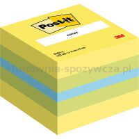 Mini Post-It Kostka samoprzylepna (2051L), 51x51mm, 1x400 kart., cytrynowa 