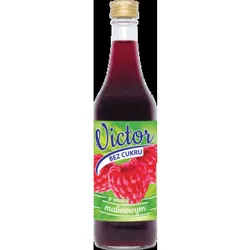 Zaprawa do napojów o smaku malinowym 500 ml bez cukru. Victor