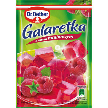 Dr.Oetker Galaretka Malinowa 72 G x 30 sztuk