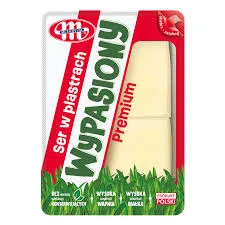 Mlekovita Ser Wypasiony Gouda z kminkiem plastry 135g