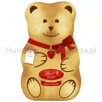 Lindt Teddy 3D Advent Calendar Gold 240 g