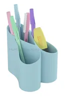 Przybornik na biurko ICO Lux, pastelowy niebieski - 2