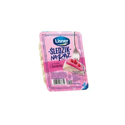 Śledzik Na Raz W Sosie Z Żurawiną Lisner 100G