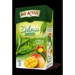 Herbata Big Active, Zielona Z Opuncją I Mango, 20 Torebek