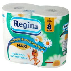 Regina Papier Toaletowy Papier Rumiankowy Maxi 4 Rolki