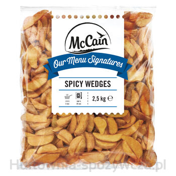 Mccain Cząstki Ziemniaczane Spicy Wedges 2,5 Kg