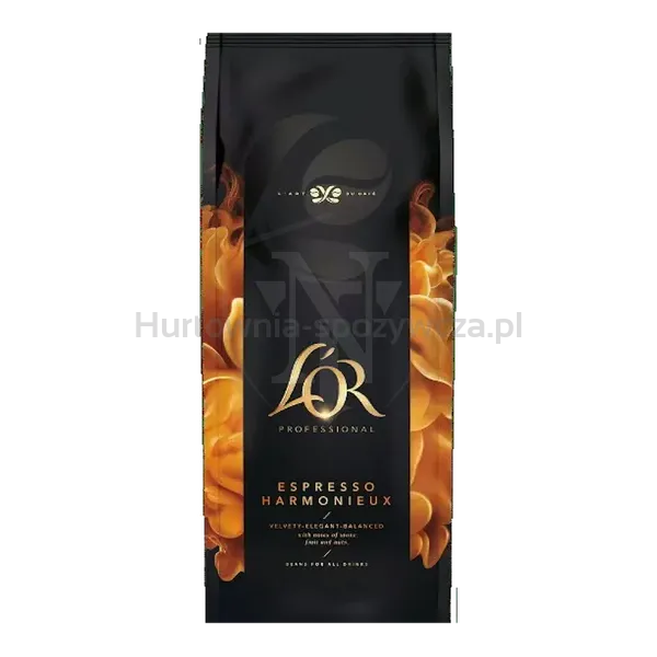 L'OR Kawa Ziarnista PROFESSIONAL HARMONIEUX 100% ARABICA  1kg (data przydatności 01.10.2026)
