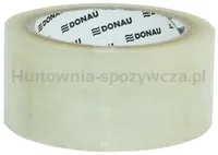 Donau Taśma pakowa Solvent , 48mm, 60m, 42mikr., transparentna - 2