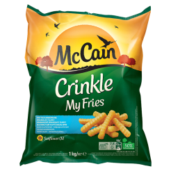 Mccain My Fries Crinkle Frytki Karbowane 1 Kg