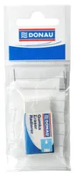 Gumka uniwersalna DONAU, 41x21x11mm, biała - 4
