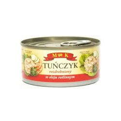 MK Tuńczyk Kawałki w oleju roślinnym 170 g