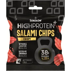 Sokołów Salami Chips crispy 25g High Protein+