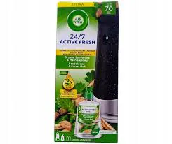 Air Wick Odświeżacz Powietrza Active Fresh Drzewo Sandałowe I Mech Dębowy Komplet 228 Ml