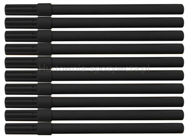 Flamaster Biurowy Office Products, 10Szt., Czarny