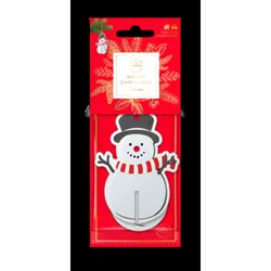 Aroma Home Odświeżacz Powietrza Do Samochodu Xmas Cellulose 3D Snowman Grzane Wino