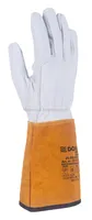 Rękawice spawalnicze DONAU SAFETY DS-KEV WELTIG, kevlar, skóra kozia, rozm. 9/L, biało-złote - 6