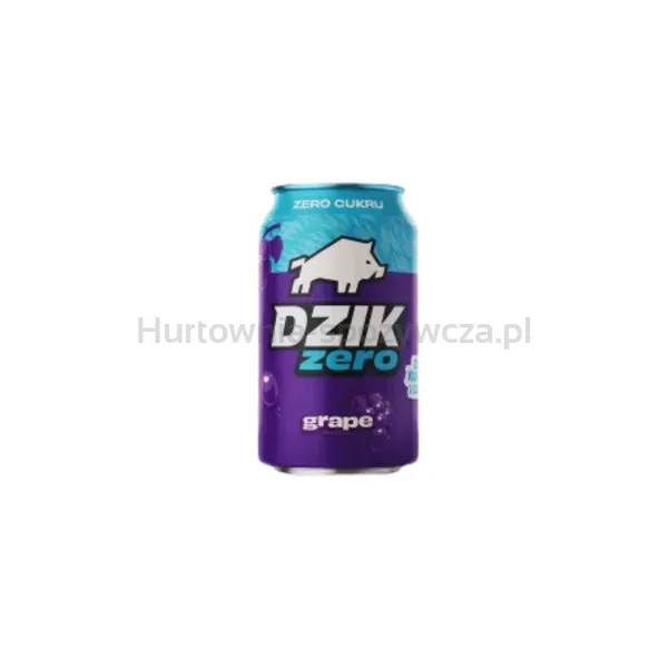 Dzik Zero Grape 330 Ml - Napój Gazowany SK
