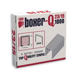 ICO Boxer Zszywki 23/15, galwanizowane, 1000szt. 