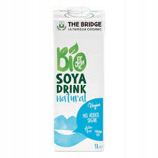 The Bridge Napój Sojowy Bez Dodatku Cukrów Bezglutenowy Bio 1 L (data przydatnoścu 13.11.2025)