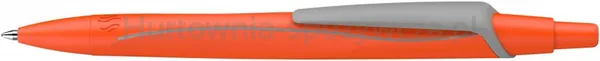 Długopis automatyczny SCHNEIDER Reco, M, pomarańczowy neonowy