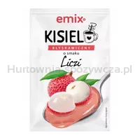 Kisiel błyskawiczny liczi emix 30g