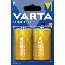 Varta Baterie Longlife D 2 Szt.