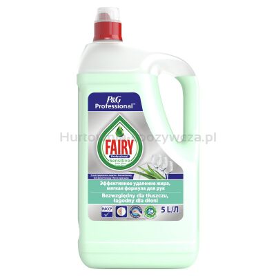 Płyn do mycia naczyń FAIRY Sensitive, profesjonalny, 5l