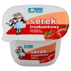 Rolmlecz Serek Homogenizowany Truskawkowy 200G