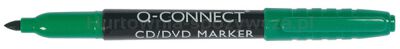 q-Connect Marker do płyt CD/DVD 1mm (linia), zielony 
