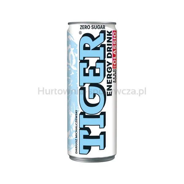 Tiger Zero Gazowany napój energetyzujący bez cukru 250 ml SK
