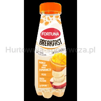 Fortuna Breakfast Jabłko-Pomarańcza-Banan-Mango Z Płatkami Owsianymi I Mlekiem 300Ml - SK