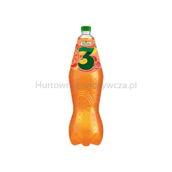 Zbyszko 3 Owoce Witaminy 1,75L Gazowany SK