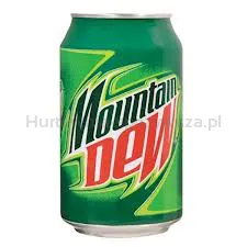 Mountain Dew Napój gazowany 330 ml kaucja (w tym +0,50 zł/szt. zwrotnej kaucji)