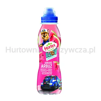 Hortex Leon i Przyjaciele Napój Woda + Sok jabłko, arbuz butelka aPet 400ml