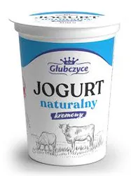 Głubczyce Jogurt Naturalny 3% 400 G