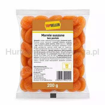 Topseller Morele suszone 200 g