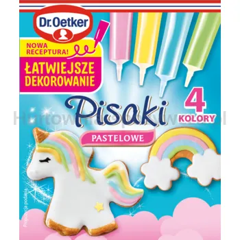 Dr. Oetker Pisaki cukrowe pastelowe 68g