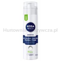 Nivea Pianka Do Golenia Łagodząca Sensitive 200 Ml