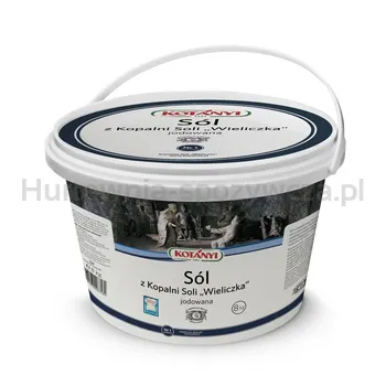 Kotanyi Sól z kopalni soli Wieliczka 8kg
