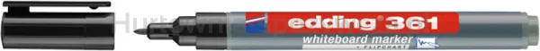 Edding Marker do tablic e-361 1mm, czarny 