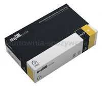 Rękawice nitrylowe, EASYCARE, 100 szt., rozmiar L, czarne - 4