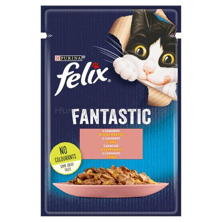 Karma Kot Felix Fantastic Łosoś 85 G Nestle