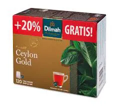 Dilmah Herbata Ceylon Gold, 100 torebek 20 gratis x 6 sztuk