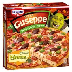 Dr. Oetker Pizza Guseppe Shrek Chorizo & Green Pepper 423g