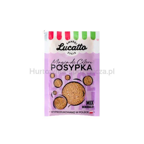 Posypka złoty maczek Lucatto 30g