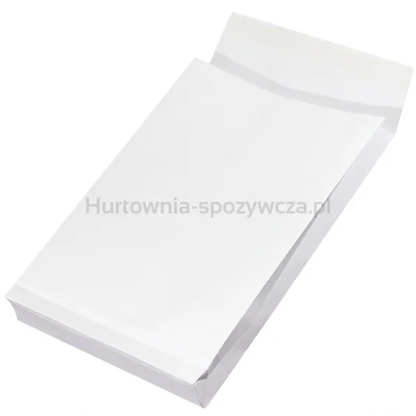 Koperty RBD z taśmą silikonową OFFICE PRODUCTS, HK, C4, 229x324x38mm, 130gsm, 250szt., białe
